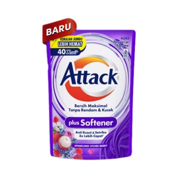 ATTACK SOFT LYCHEE BERRY LIQUID 1.2 LITER