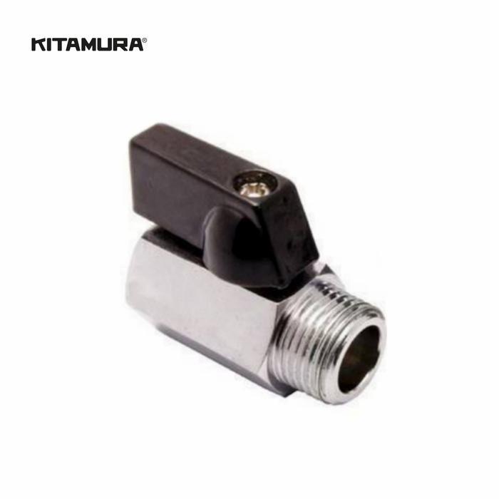 SALE Mini Ball Valve 1/4" inch Male - Female Import Quality