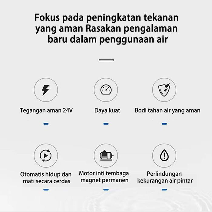 Pompa Booster Pompa Pendorong Air Otomatis Mesin Pendorong Air Otomatis Pompa Booster Pendorong