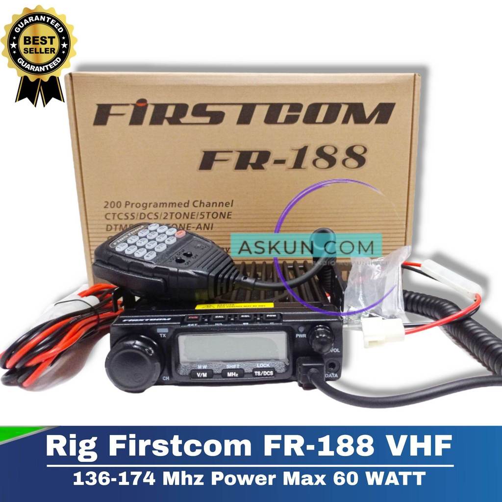 RADIO RIG FIRSTCOM FR-188 VHF 60 WATT