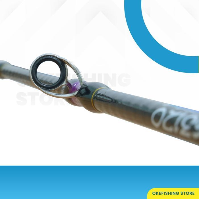 ROD JORAN PANCING VERSUS WRSKG 6310 PE 2-4 SPIRAL GUIDE FUJI, HOLLOW CARBON, SLOW JIGGING OVERHEAD