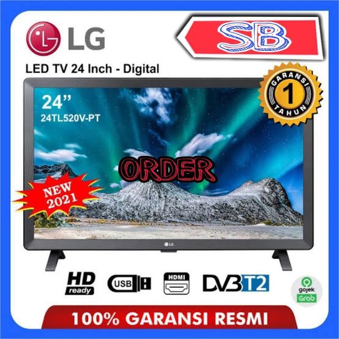 LG 24TL240V LED LG 24 inch Digital TV - USB - Monitor - 24TL520 V