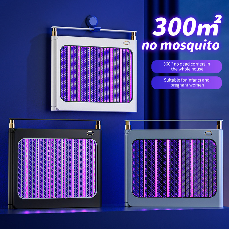 1500V Mosquito Killer Lamp Mosquito Terminator Anti-mosquito Lamp Rechargeable Large Battery Life