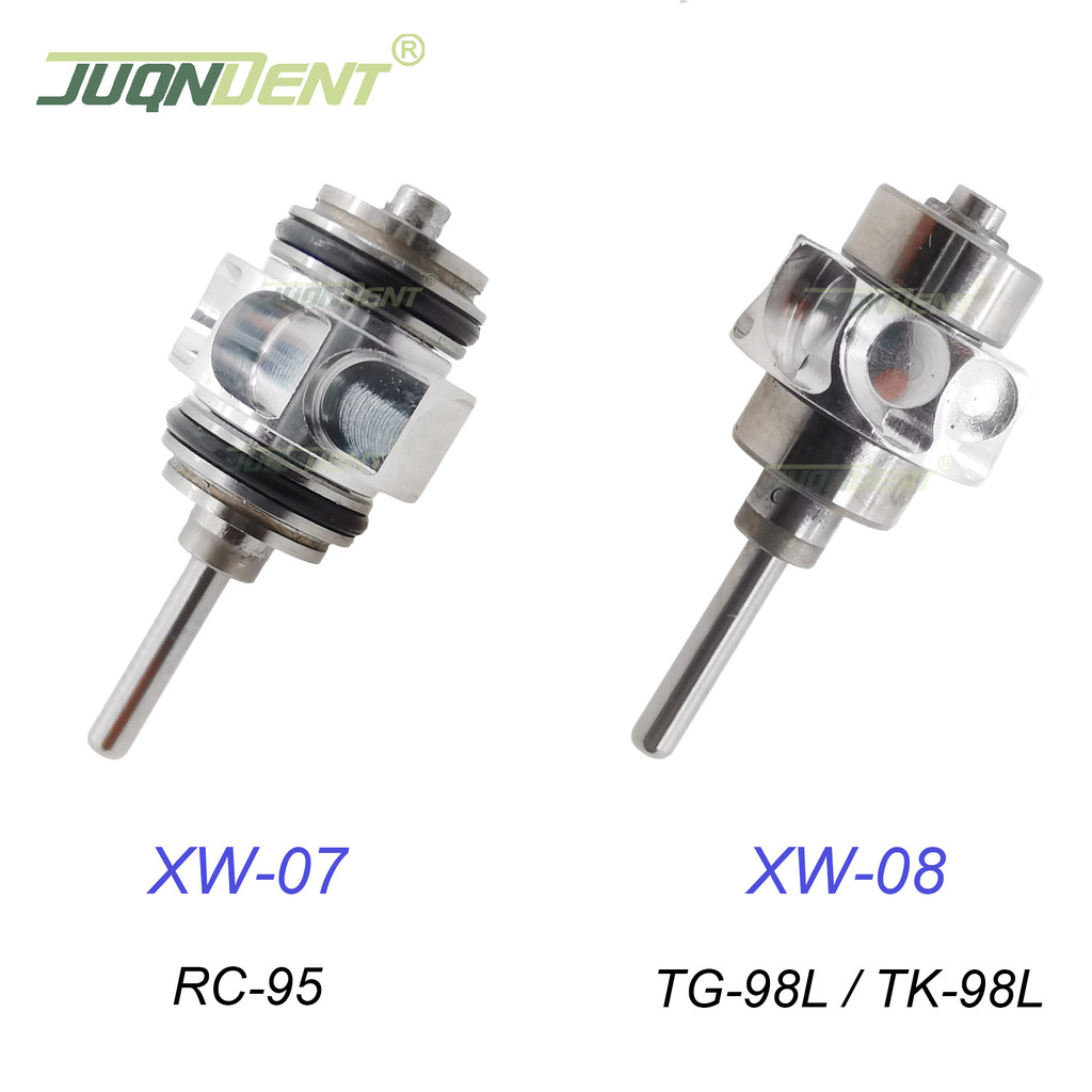 Dental Ceramic Ball Bearings Turbine Cartridge Air Rotor Fit W&H Push Button High Speed Handpiece