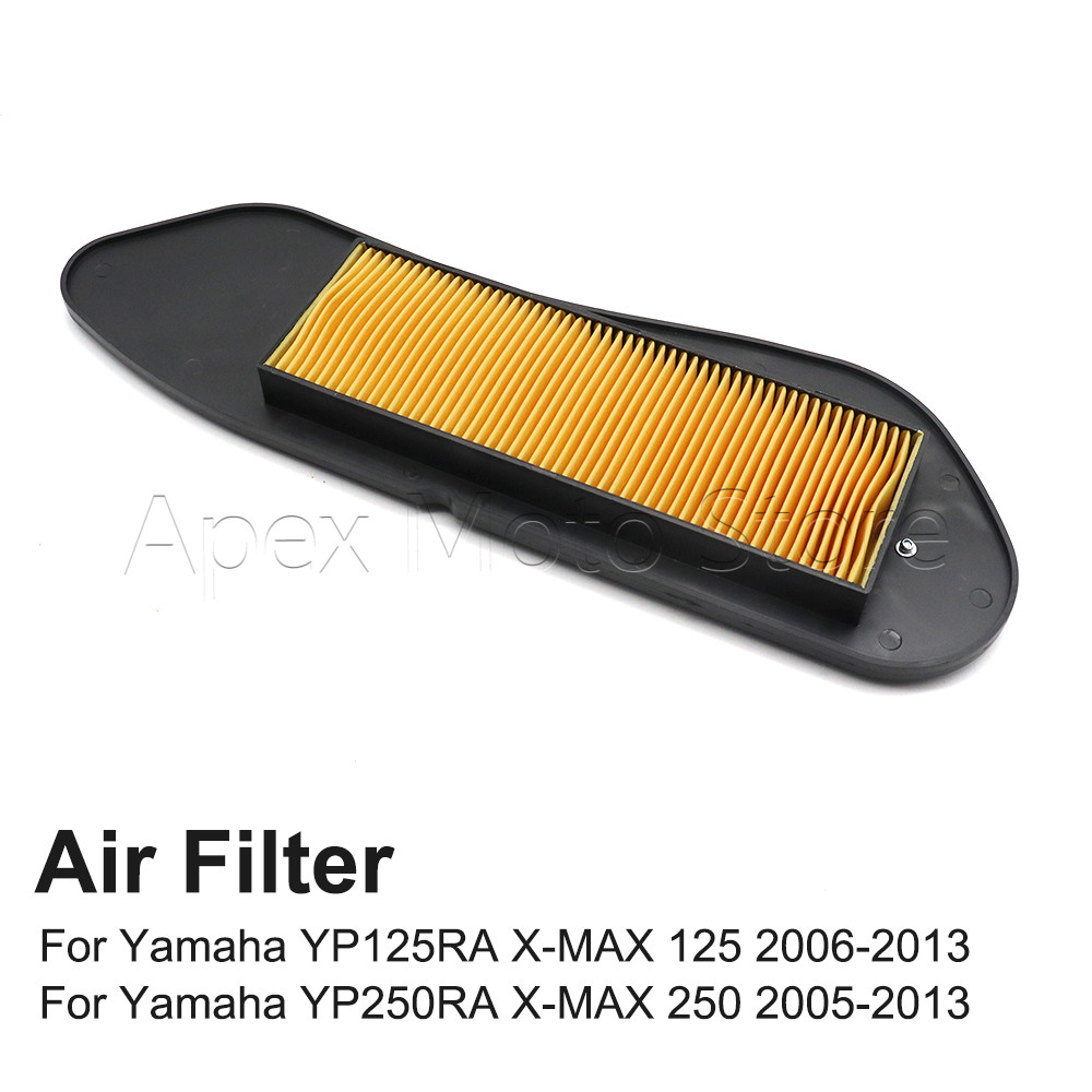 MOTORCYCLE AIR FILTER INTAKE CLEANER ELEMENT FOR YAMAHA YP125 YP250 RA YP125RA YP250RA X-MAX 125 250