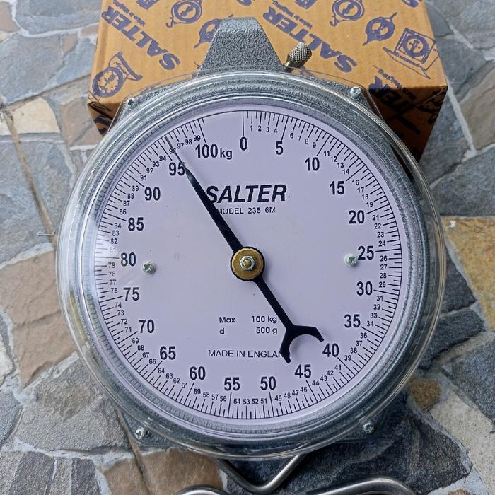 Terbaru Timbangan Salter 100Kg / Timbangan Gantung Salter 100 Kg England