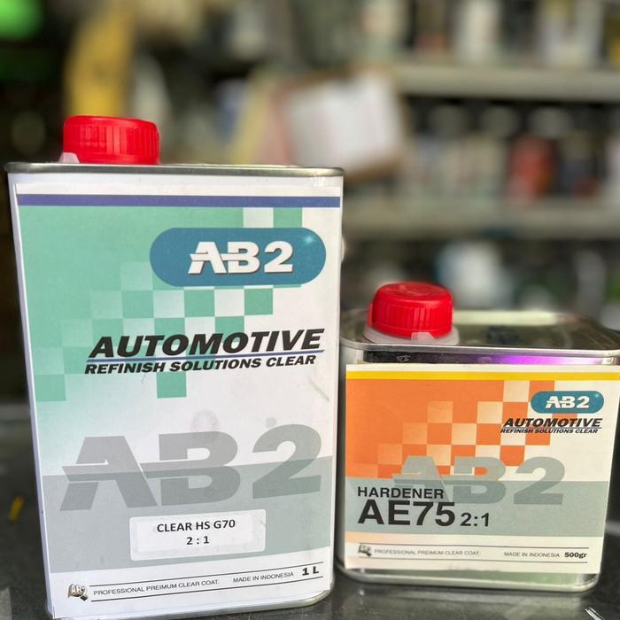 Clear Coat Ab2 Hs G70 2:1 1.5Lt #Gratisongkir