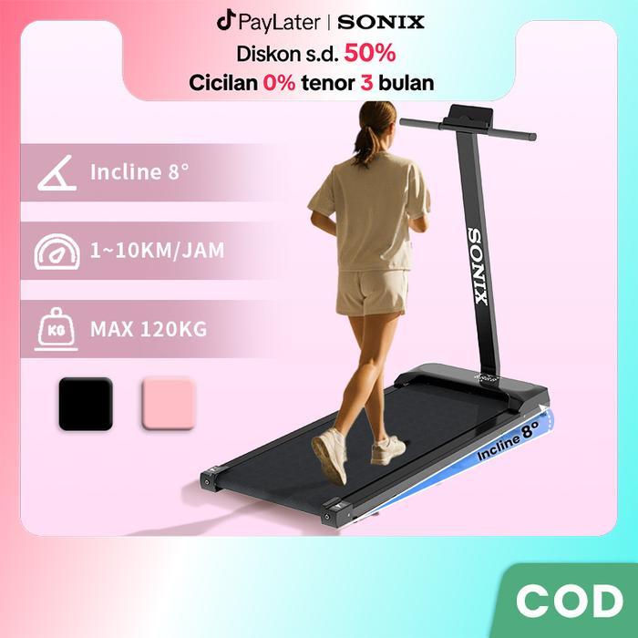 ReadySonix Treadmill Incline T Model Sport Treadmill Sudut 8 Electric Low Watt Dapat Dilipat Running