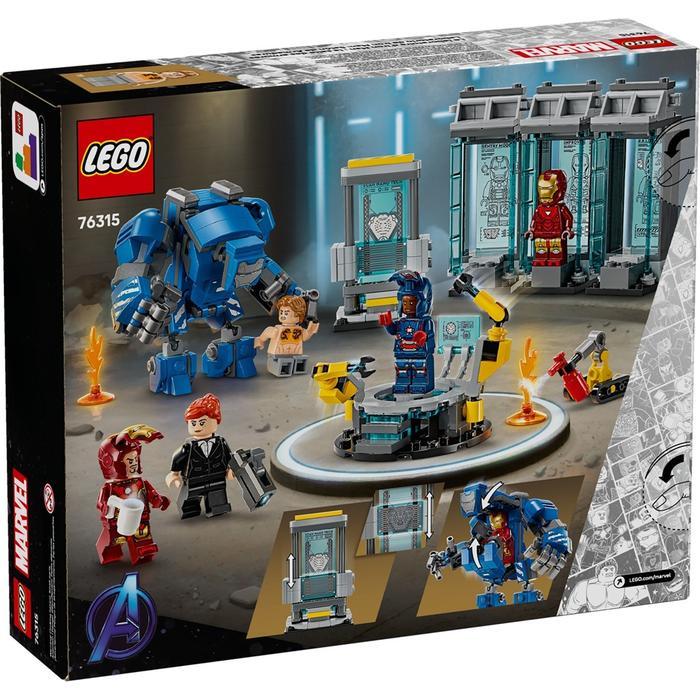 Lego SuperHeroes 76315 Iron Man's Laboratory: Hall of Armor