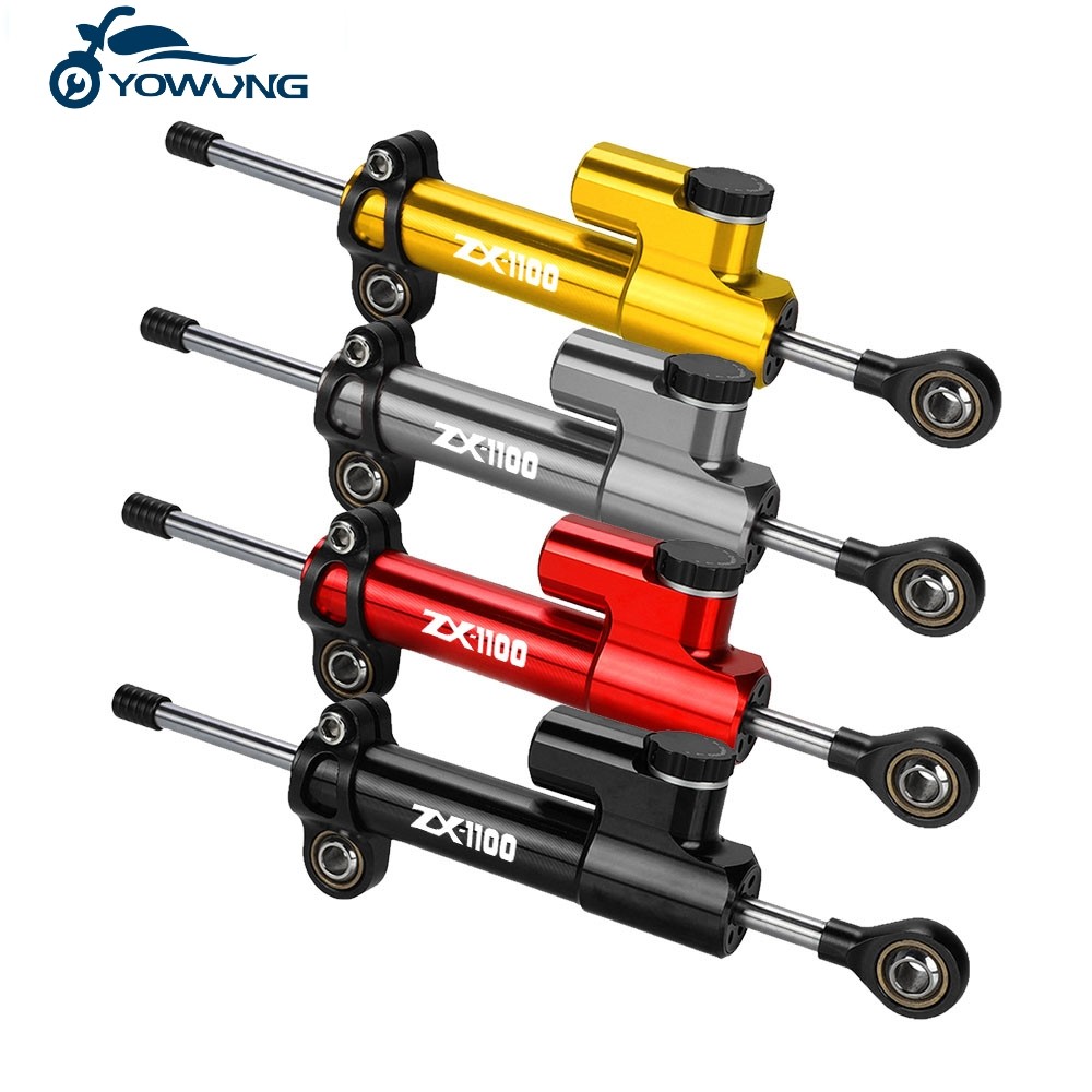 FOR KAWASAKI ZX1100 ZX-11 ZZR 1100 ZZR1100 1990-2001 1991 1992 1993 1994 STABILIZER STEERING DAMPER
