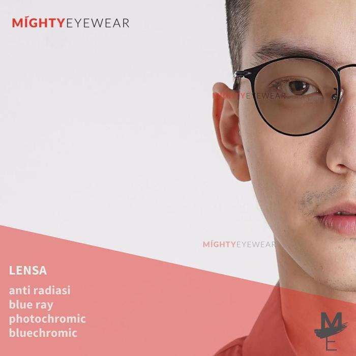 Lensa Kacamata Minus / Lensa Plus / Lensa Silinder . Satu Pasang