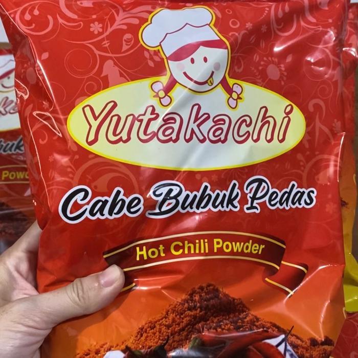 Jual Murah Cabe Bubuk Pedas 1 Kg / Cabe Bubuk Yutakachi 1 Kg Pedas / Bahan Rempah 1 Kg Super Pedas /
