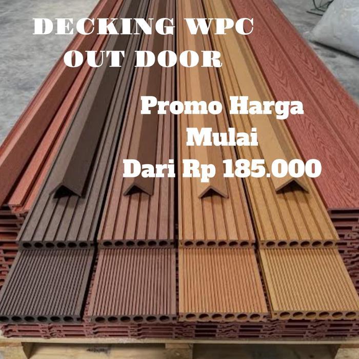 Lantai Decking Wpc / Wpc Decking / Wpc Outdor
