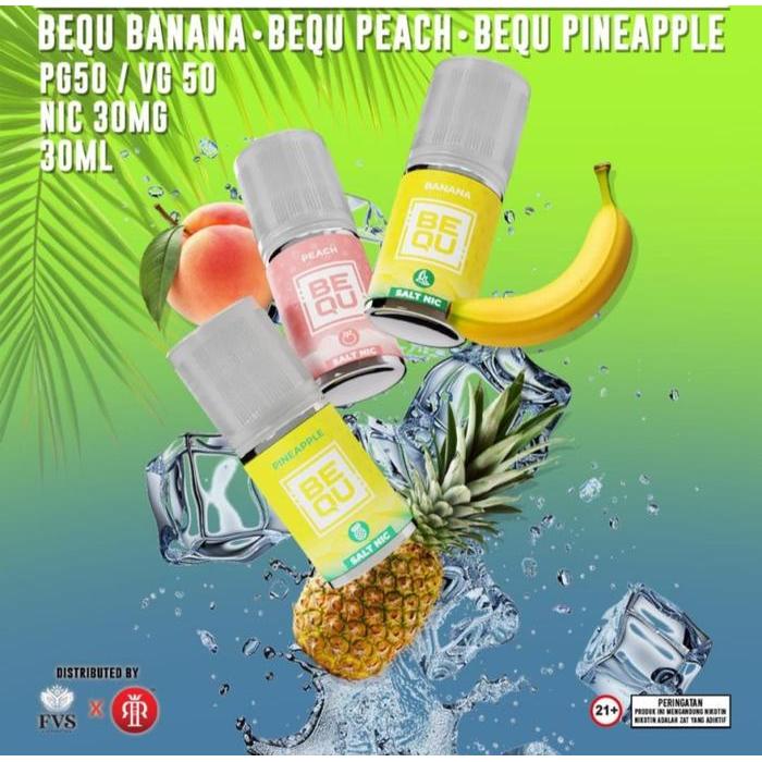 UA BEQU PEACH 30ML 30MGRM FLAVOR