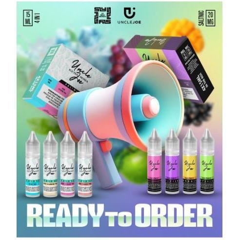 UA LIQUID UNCLE JOE TEA SERIES 4IN1 FRIENDLY PACK X 15ML