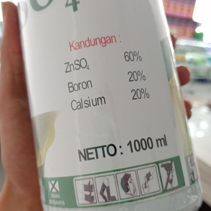 Buwana.Shop Pupuk Znso4 Super Plus Zpt 1 Liter Untuk Padi, Palawija, Hortikultura - Meningkatkan
