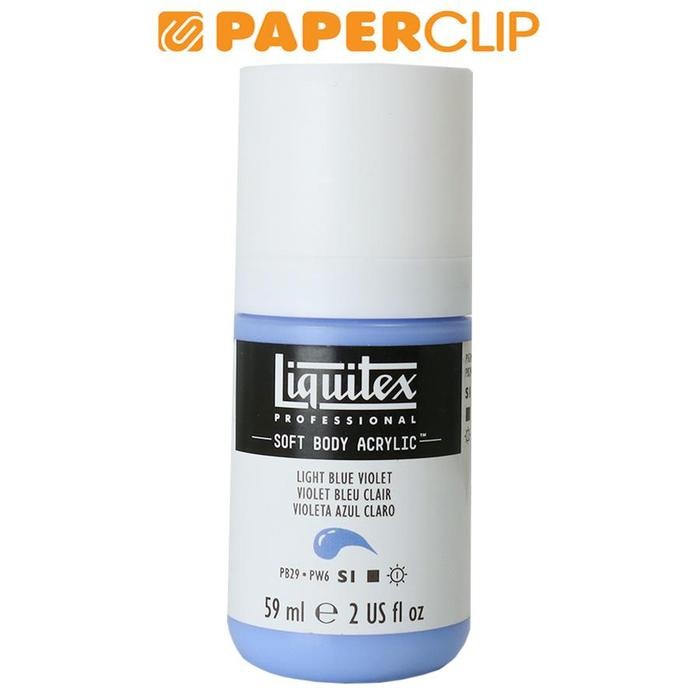 

Acrylic Soft Body Liquitex 59Ml S1 1959680Lq Light Blue Violet