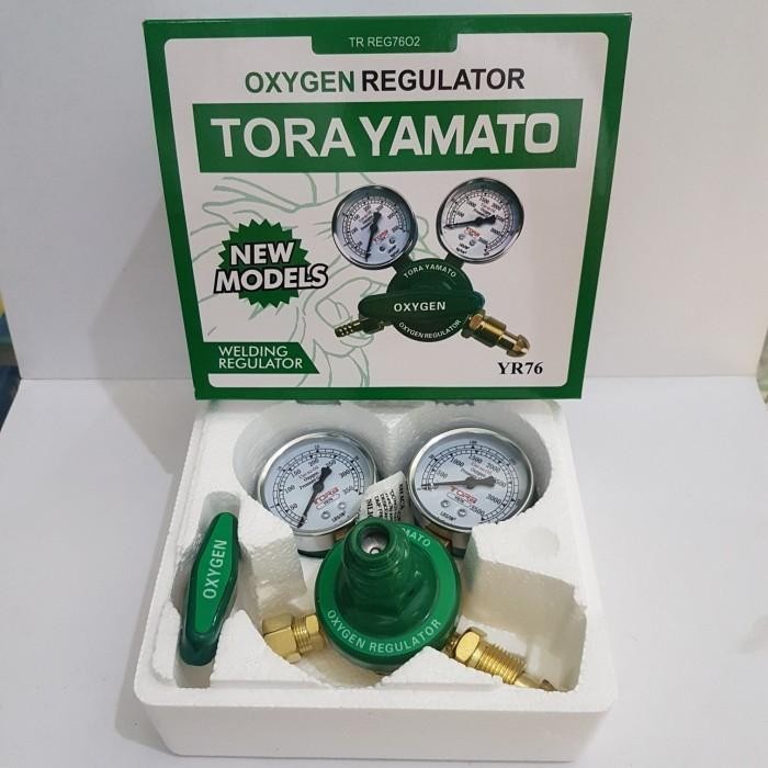 REGULATOR OKSIGEN LAS TABUNG TORA YAMATO O2 O2 WELDING REGULATOR O2