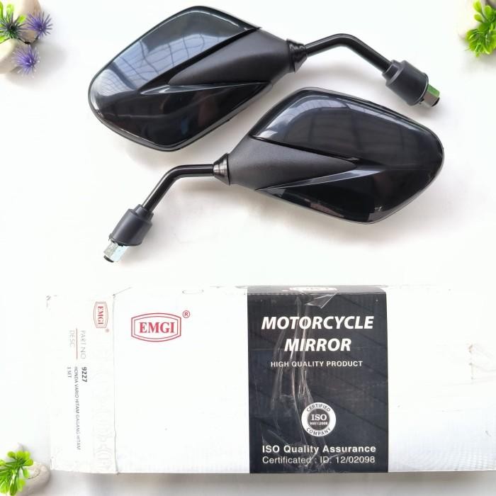 SPION MOTOR VARIO LAMA 110 TECHNO KARBU KACA CEMBUNG PENDEK EMGI 9227