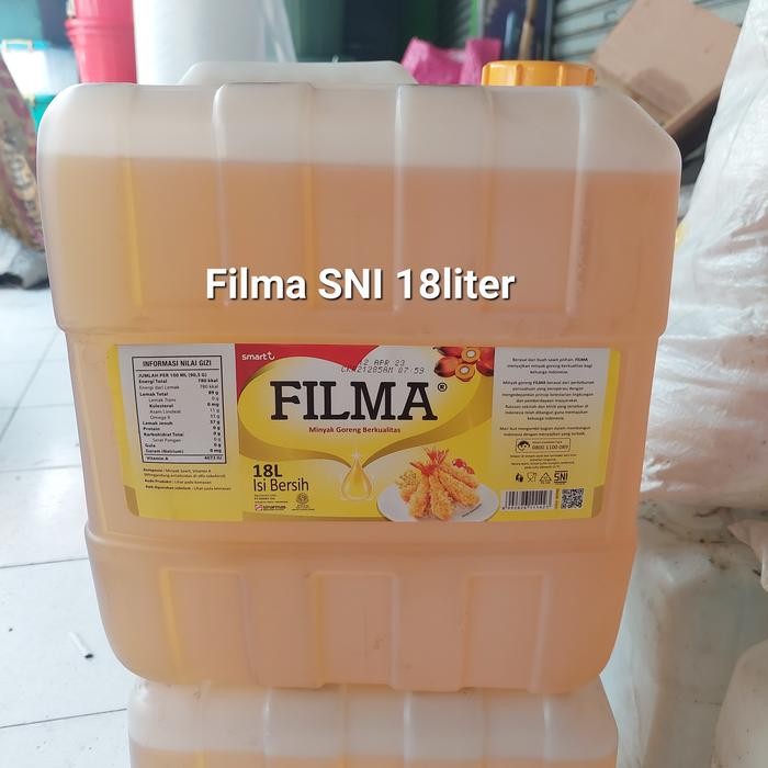 

Minyak Goreng Filma 18liter Jerigen ( khusus gojek grab ) best seller