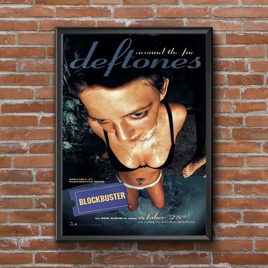 Deftones Poster Music Album Singer Pop Star Photo Canvas Poster Print Home Wall Painting Home Decora