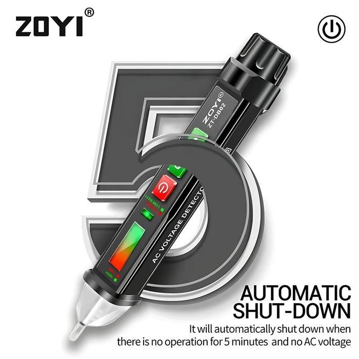 Zoyi ZT-DB02 Tester Pen Tespen Non Contact AC Voltage 12V-1000V