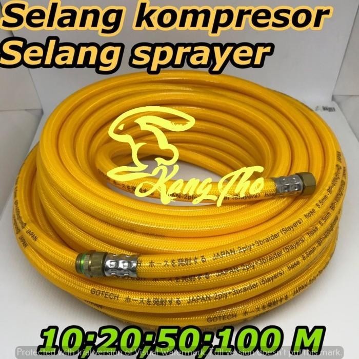 Selang Compressor Kompresor Selang Sprayer 5 Ply Gotech - 100 Meter