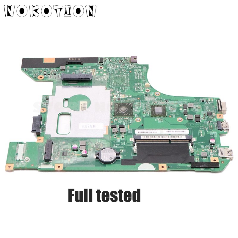 Casing Laptop NOKOTION  48.4VV01.011 Mainboard For Lenovo ideapad B575 B575E laptop motherboard DDR3