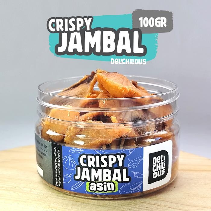 Jambal Asin Crispy Delichilious Ikan Asin Jambal Roti Asin Jambal Goreng Garing