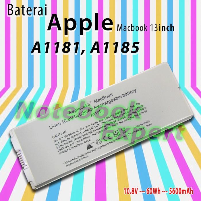 BATERAI APPLE MACBOOK A1181 A1185 MA561 WHITE
