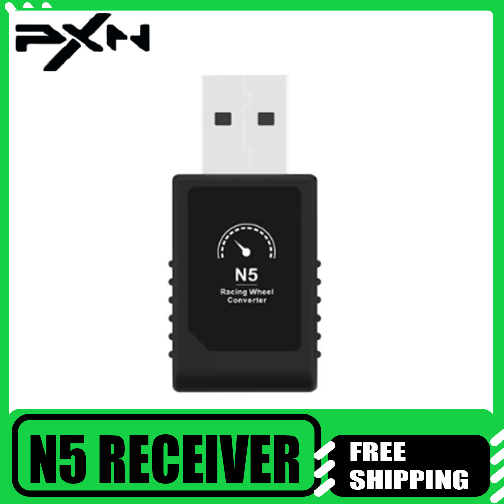 PXN Gaming Steering Wheel Receiver N5 Enjoy PS5 PS4 Platform Console Steering Wheel V10 V12 V12lite