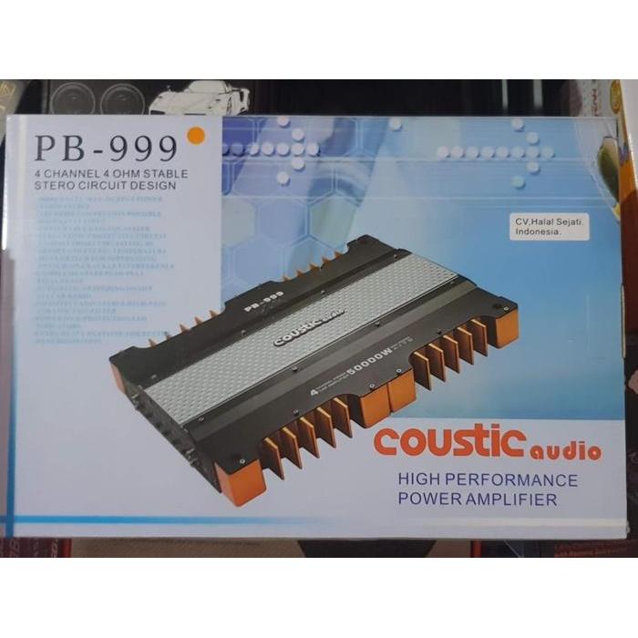 Power 4 Channel Coustic Pb999