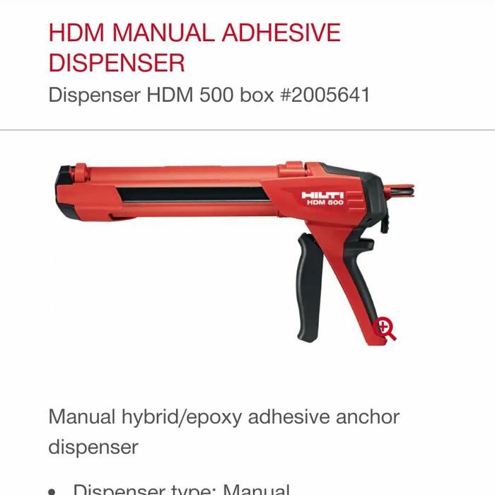 GUN HILTI HDM 500