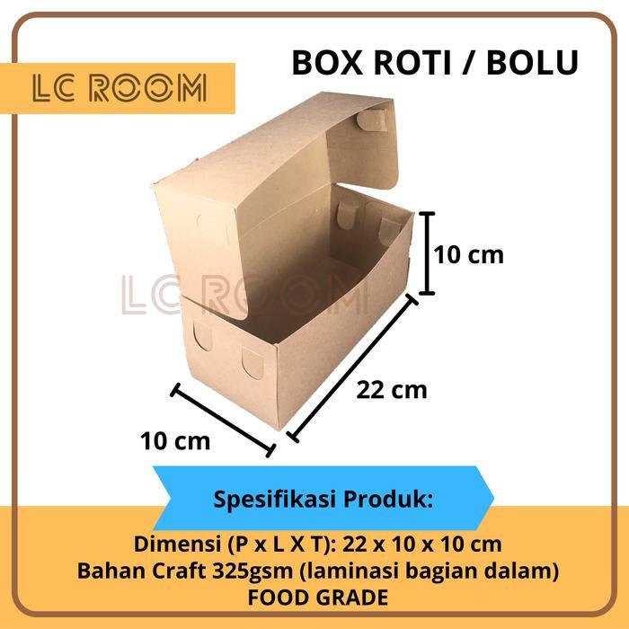 Box Makanan / Brownies Box / Kemasan Makanan / Dus / Kardus