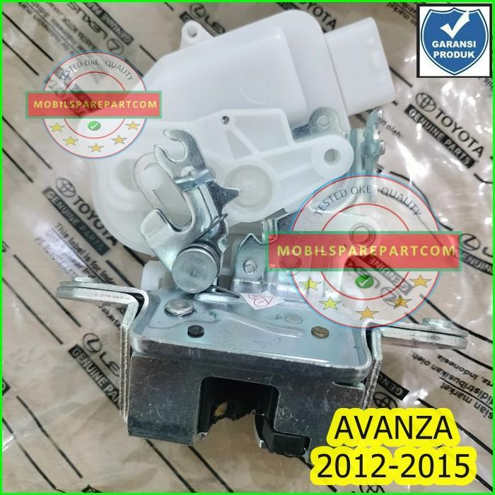 Grosir Door Lock Pintu Bagasi Belakang Toyota All New Avanza 2012 2013 2014 2015 Terlariss 