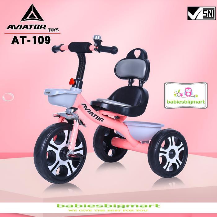 Sepeda Anak Roda 3 Tiga Tricycle Aviator At 107 & At 109 Murah Meriah