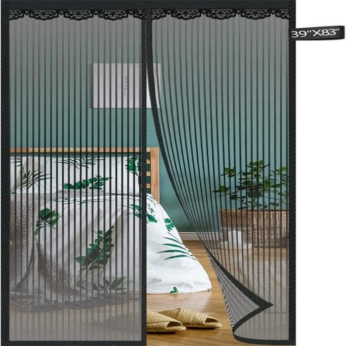 Tirai Pintu Model Magnet Anti Nyamuk Ukuran Besar