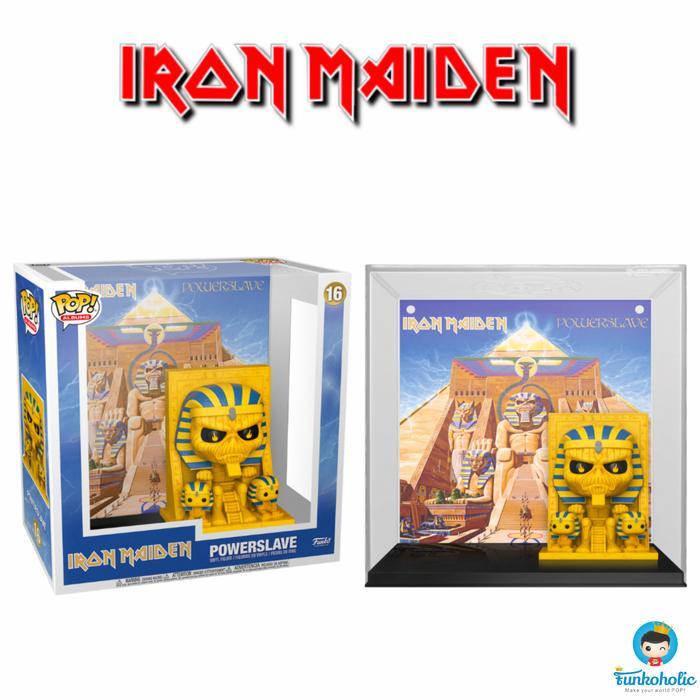 Funko Pop Albums Rocks Iron Maiden - Powerslave With Acrylic Case #16
