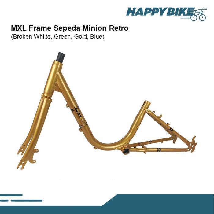 Mxl Frame Sepeda Minion Retro Ukuran 20" Bahan Steel Bicycle Frame