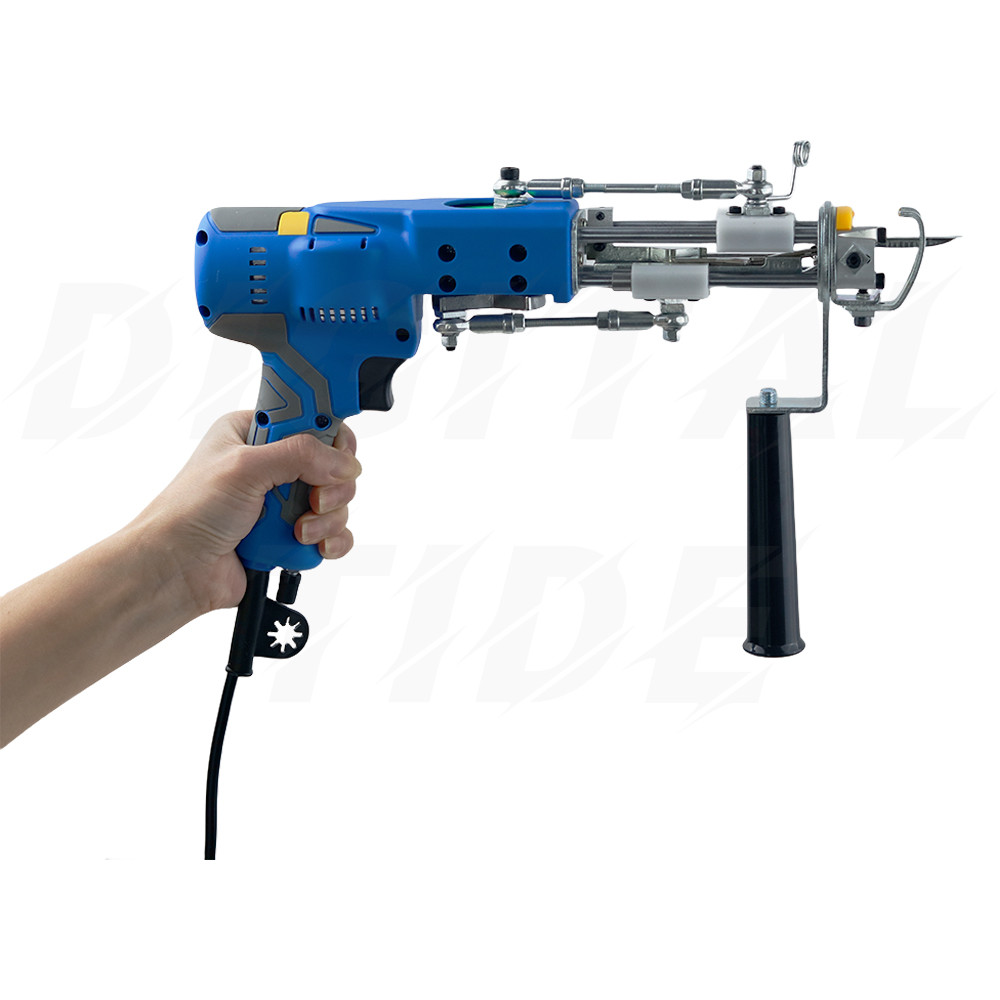 Ak-V Brushless Tufting Gun 2 In 1 Carpet Tufting Gun Tufting Machine Cut Pile And Loop Pile Diy