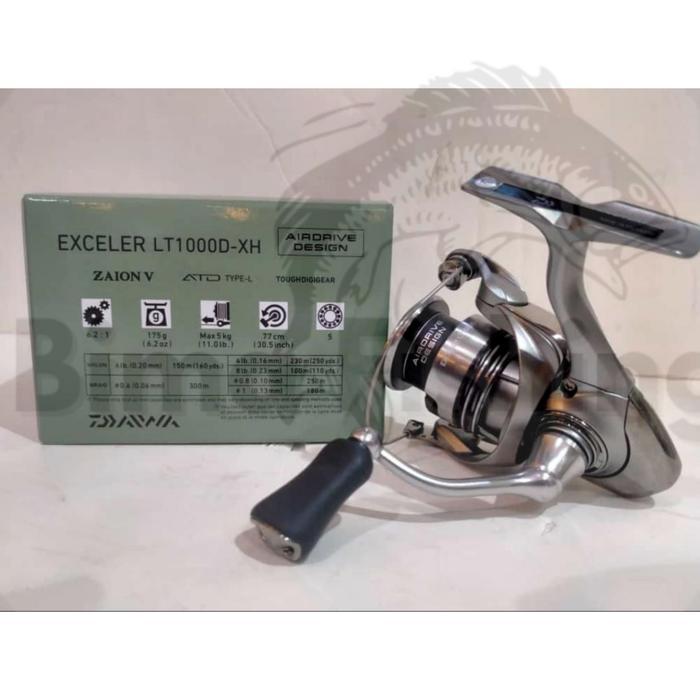 Reel Daiwa Exceler LT 2023 1000D-XH2500-XH3000-CXH4000D-CXH6000D