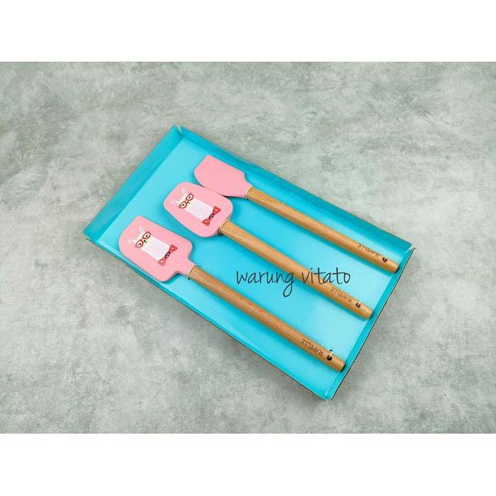RAVELLE SPATULA FOODGRADE - SPATULA SILICONE RAVELLE LADY LAMA RLOWL