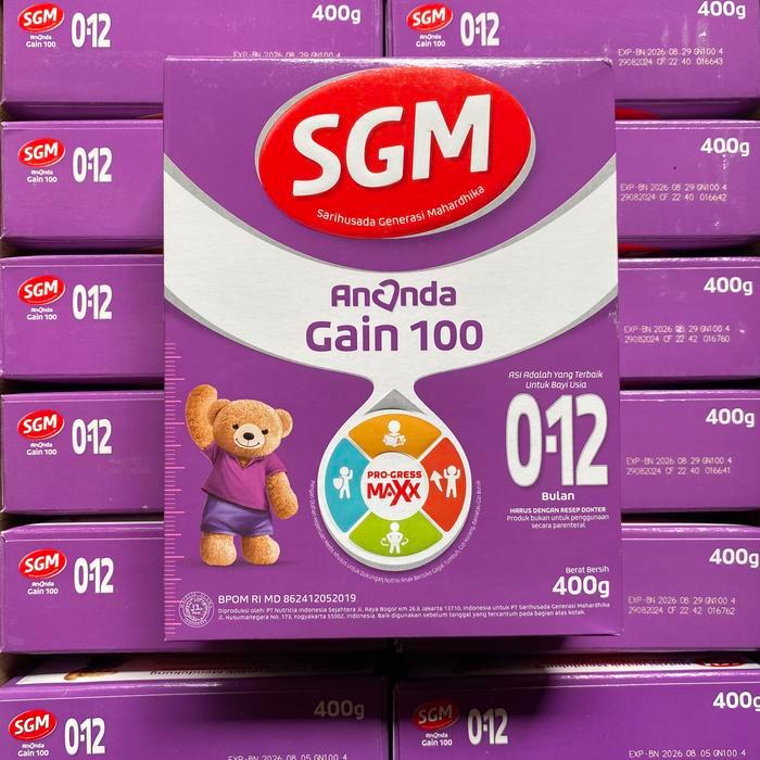 SGM Gain 100 0-12 bulan 400gr