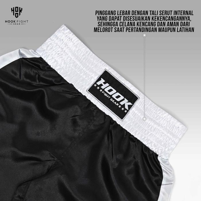 Promo Celana Tinju Hook Boxing Short Boxing Pants, Celana Boxing Shorts Hook Celana Tinju Boxing