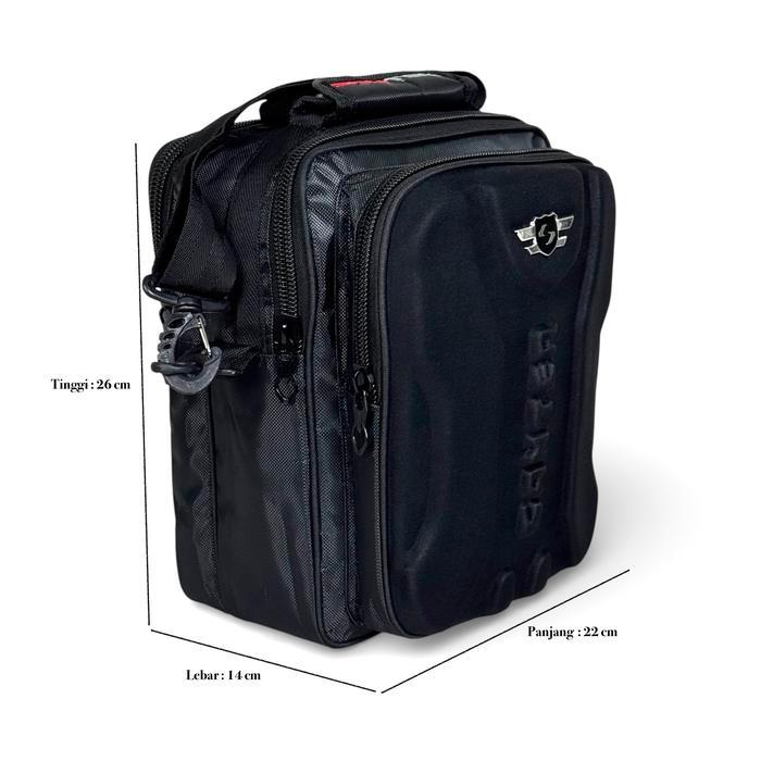 VAR Tas Selempang Pria Tas Tablet 10.inch Tas Jing Jing SANTER Slingbag