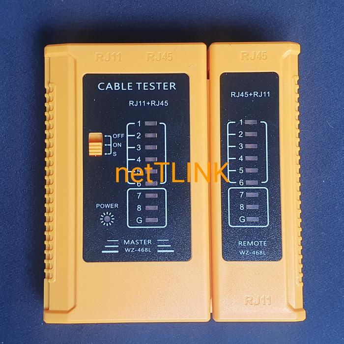 Nadia - Tester Kabel Data / Tester Kabel Lan/ Tester Kabel Utp Model Nankai468