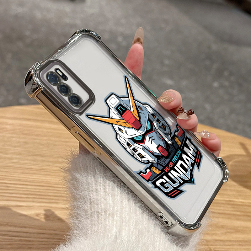 Casing Hp Untuk OPPO A16 OPPO A16s OPPO A54s Case Robot tempur keren Kasing jaga Airbag Cesing Kado 