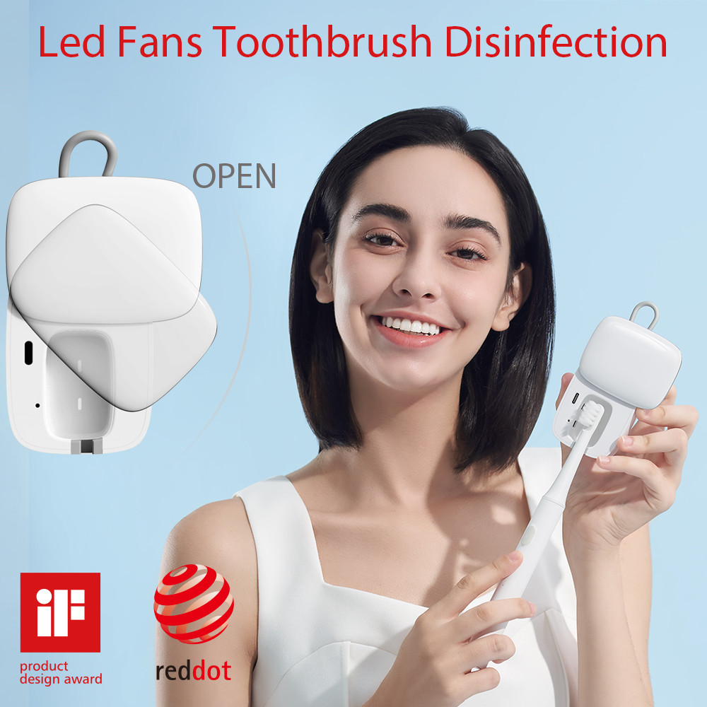 Portable UV Sterilizer Box Toothbrush Earbuds Jewelry Cleaner Personal Sanitizer for Xiaomi Oral B E