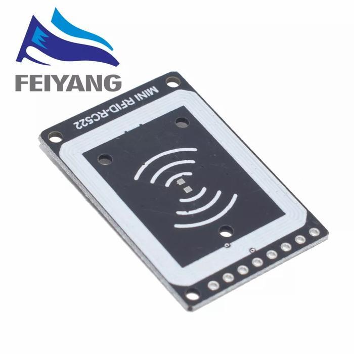 [] Mini RC522 RFID Module Support E-KTP RC-522 ORI NXP Card Reader Writer