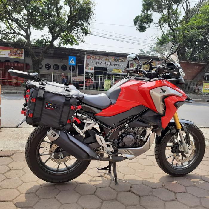 Paket Full Bracket + Side Bag Waterproof 20 Liter Cb150X Cb150R Terbaru 